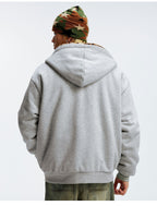 MEDM Reversible Leopard Fur Hooded Jacket