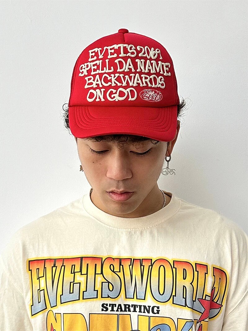 EVETS Foam Letter Trucker Hat