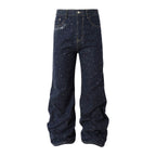 YADcrew All Over Starry Rhinestone Loose Fit Jeans