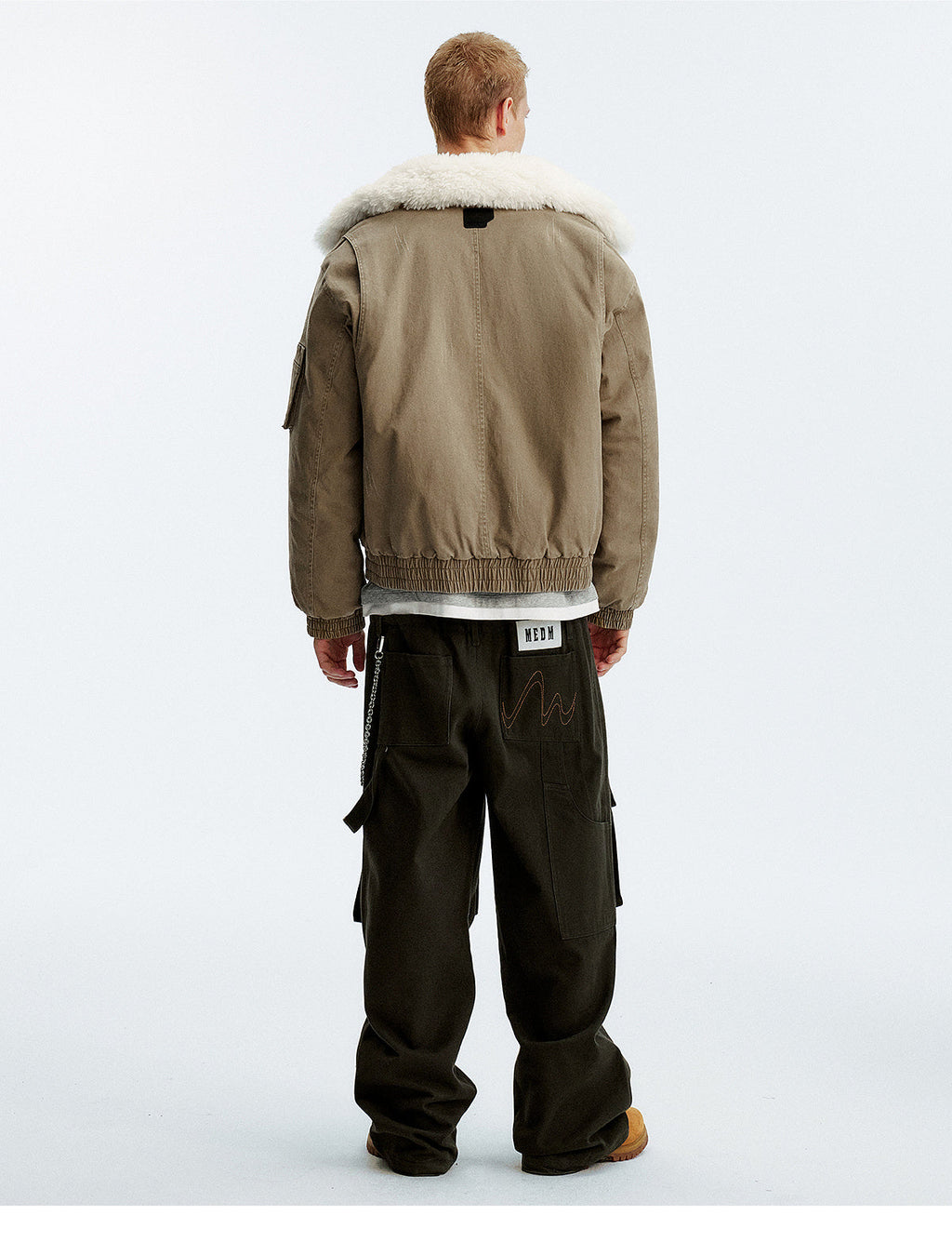MEDM Reversible Sherpa Flight Jacket