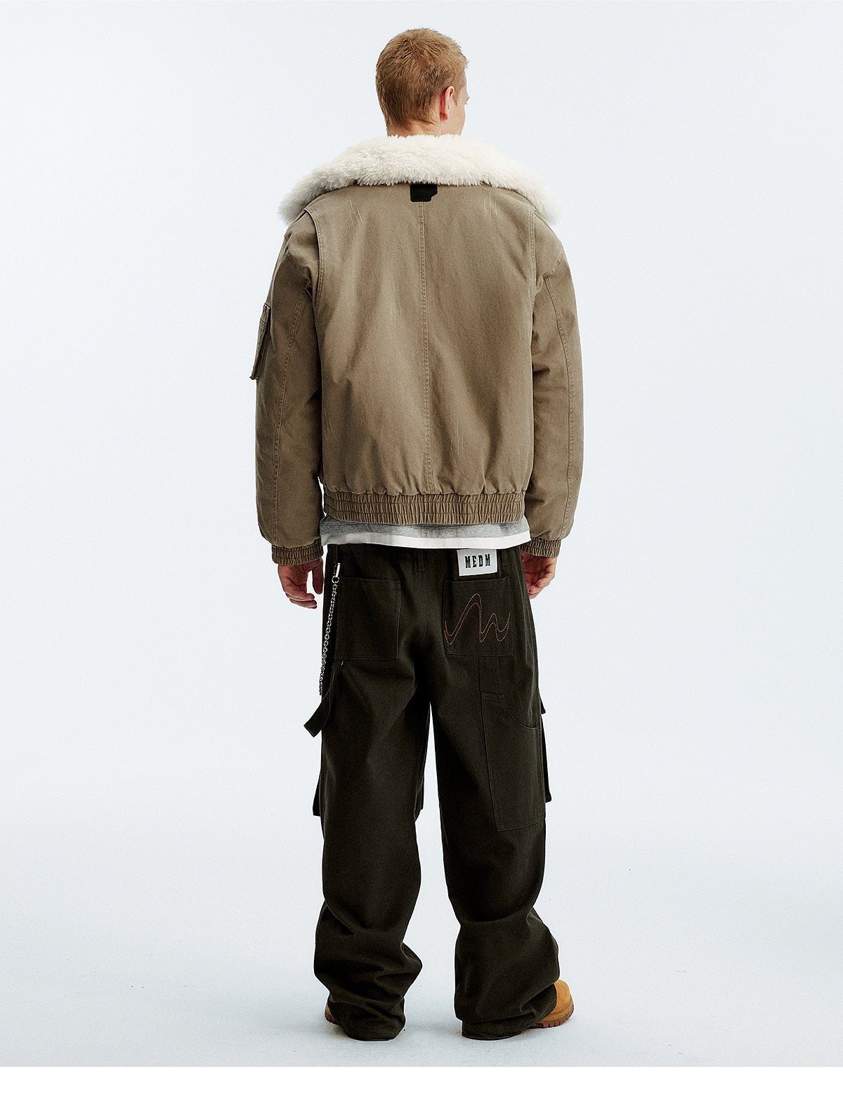 MEDM Reversible Sherpa Flight Jacket