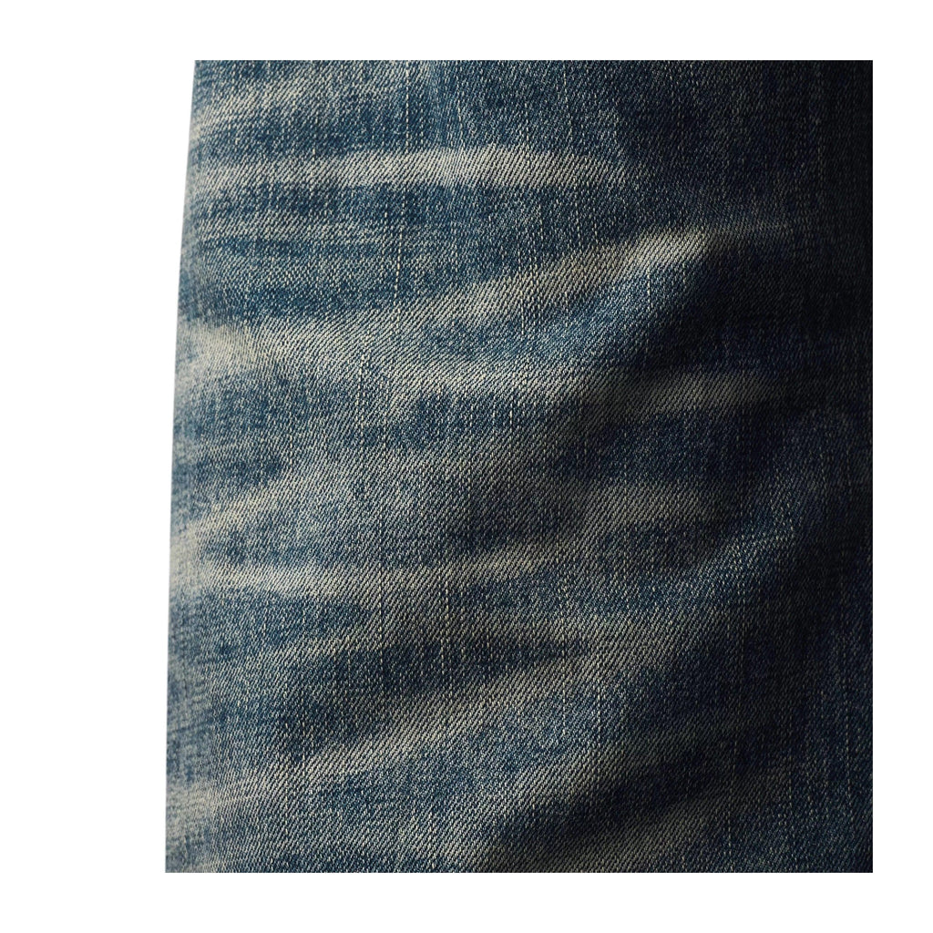 KARMANISTIC Riveted Washed Baggy Jeans