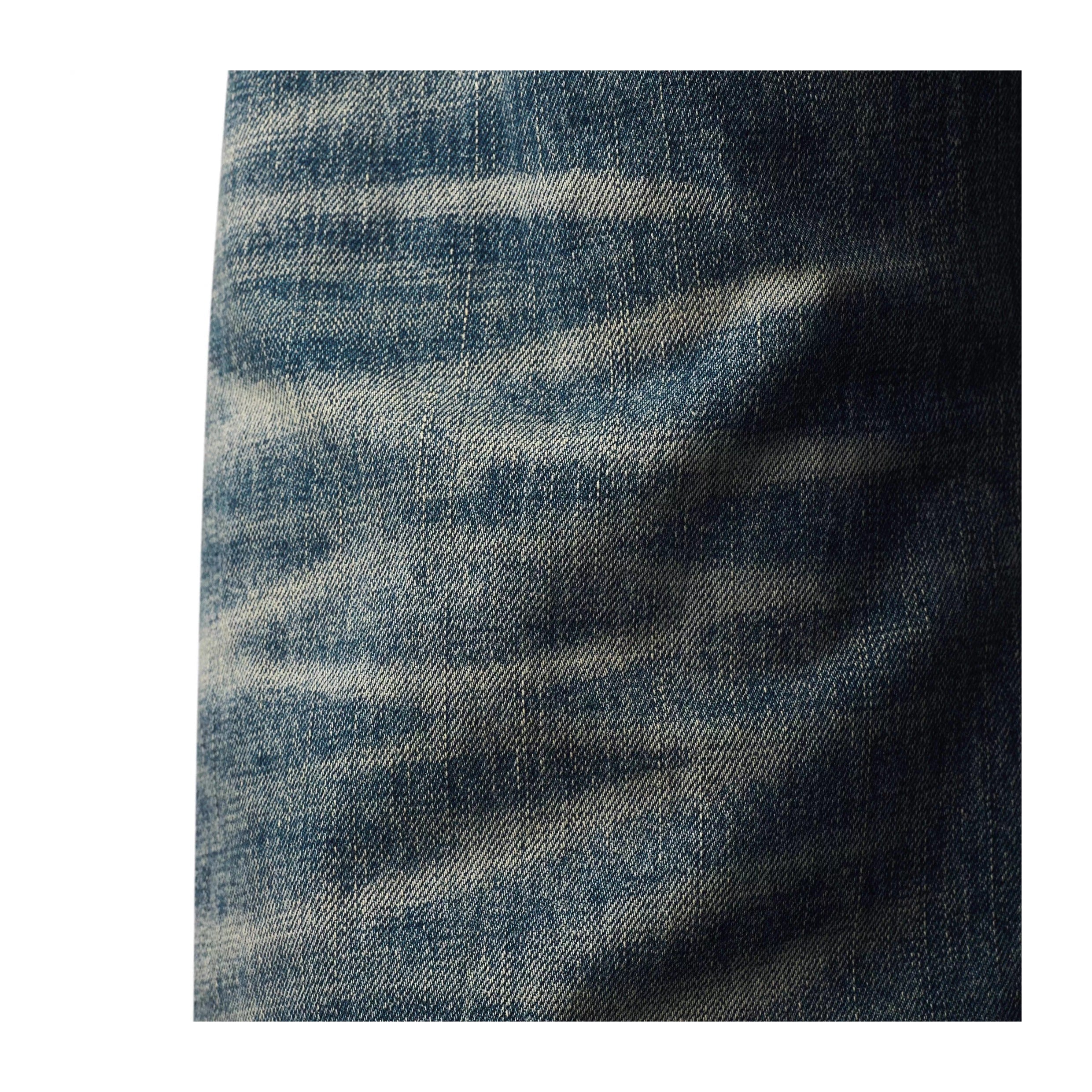 KARMANISTIC Riveted Washed Baggy Jeans