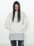 BLIND NO PLAN Layered Design Printed Hoodie
