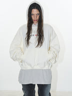 BLIND NO PLAN Layered Design Printed Hoodie