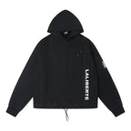 Labt Striped Patchwork Hoodie