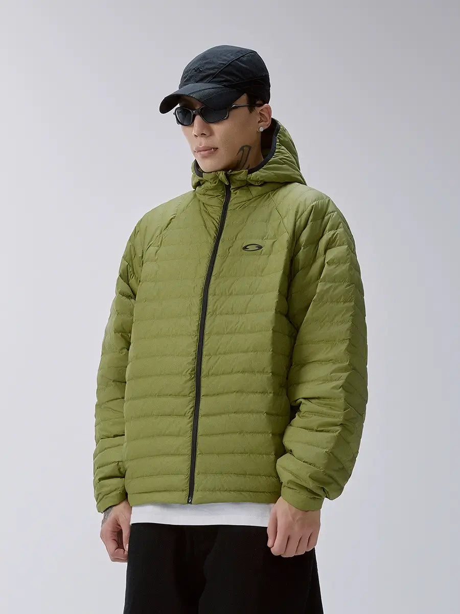 F2CE Lightweight Hooded Outdoor Down Jacket