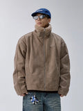 F2CE Long Fur Lined Suede Jacket