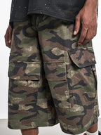 F3F Select Functional Camouflage Baggy Shorts