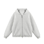 JHYQ Heavyweight Essential Double Zipper Hoodie