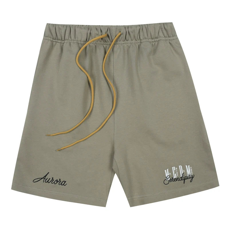 MEDM 3D Embroidered Sweat Shorts