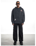 F3F Select Zip Up Knit Hoodie