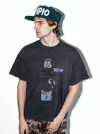LIBERAFIT Star Studded Patch Embroidered Pillbox Cap