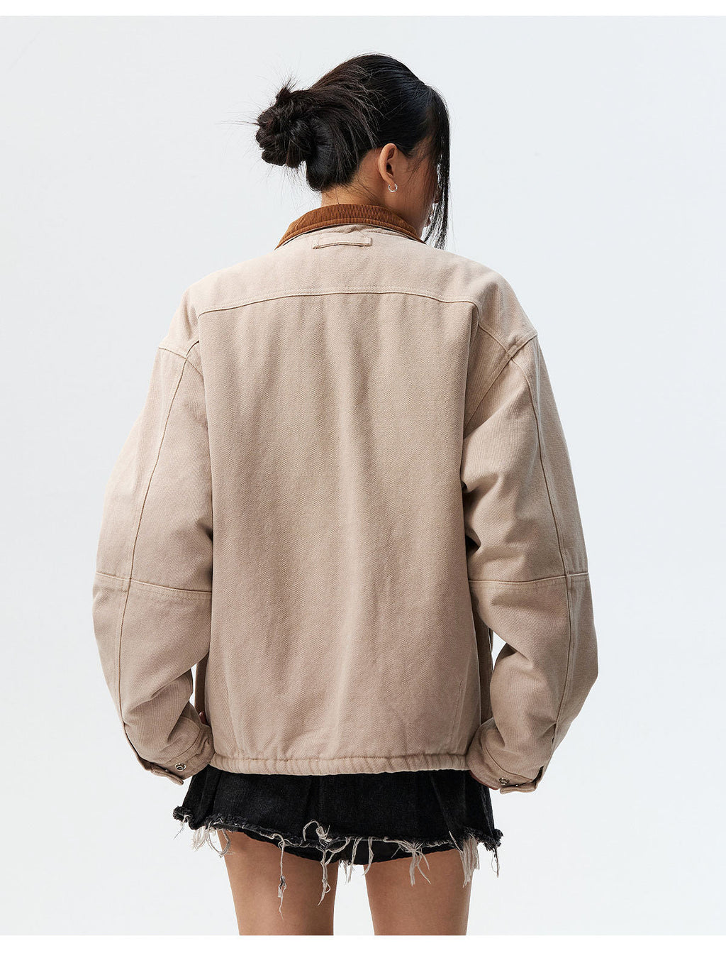 MEDM Camouflage Velcro Patch Detroit Jacket