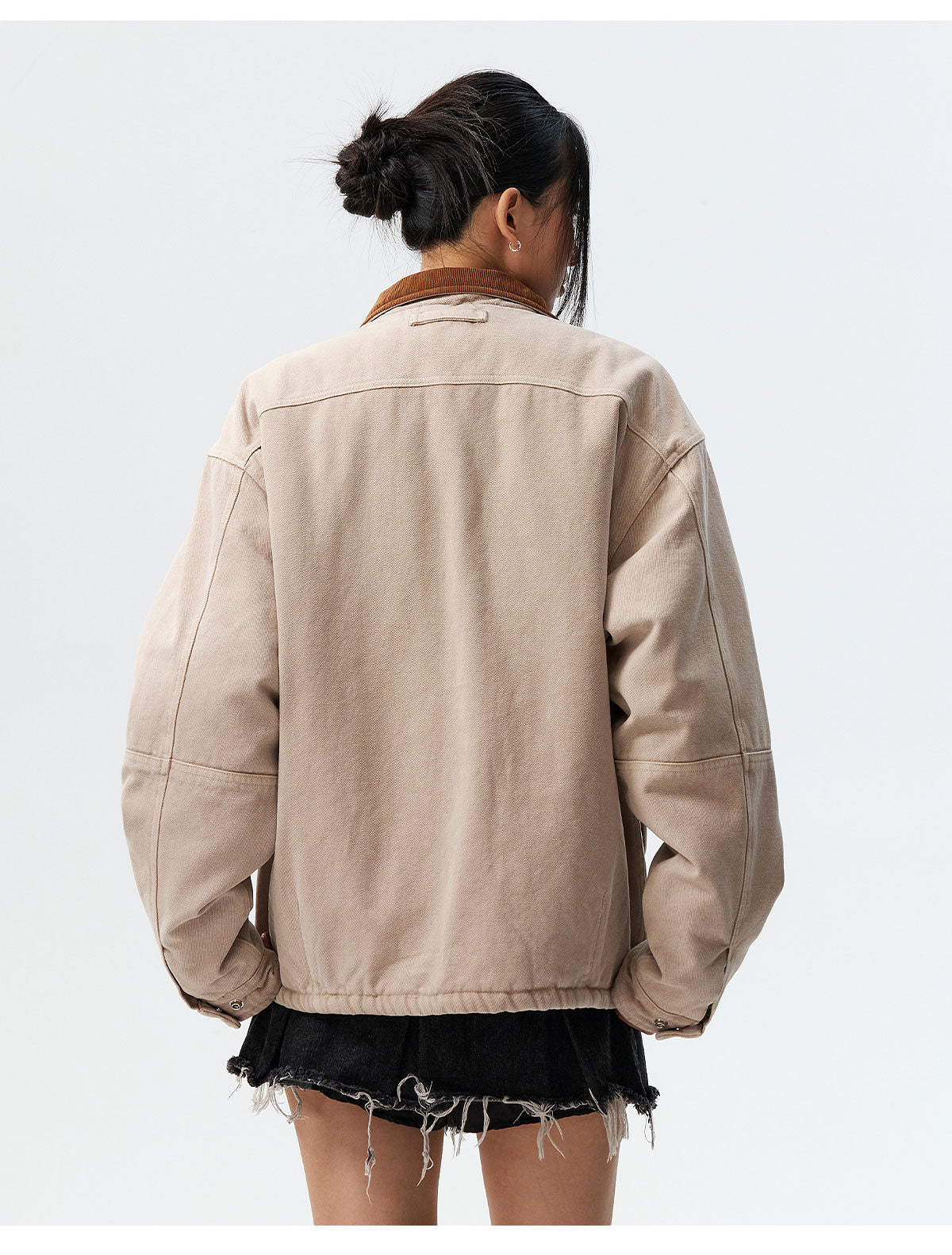 MEDM Camouflage Velcro Patch Detroit Jacket