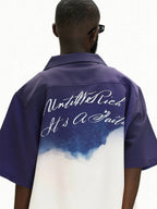 UNTILWERICH Statue of Liberty Graphic Short Sleeve Shirt