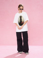 EMPTY REFERENCE Rottweiler Dog Print Tee