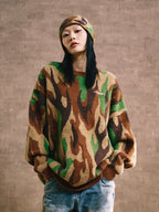Remedy Flame Camouflage Knit Sweater
