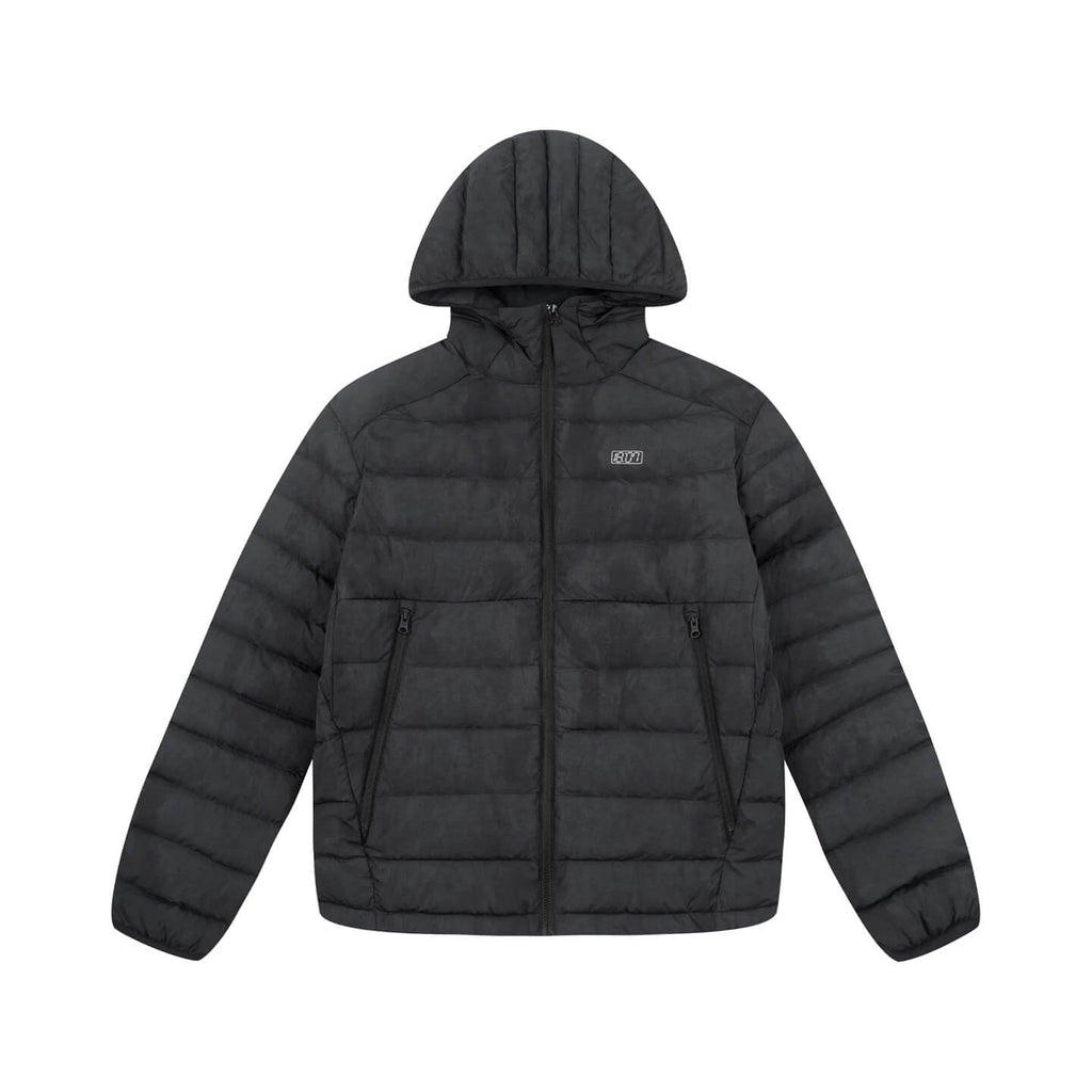 1807 Washed Fade Nylon Lightweight Down Jacket