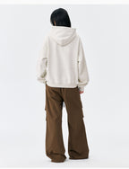 MEDM Leopard Faux Fur Layered Hoodie