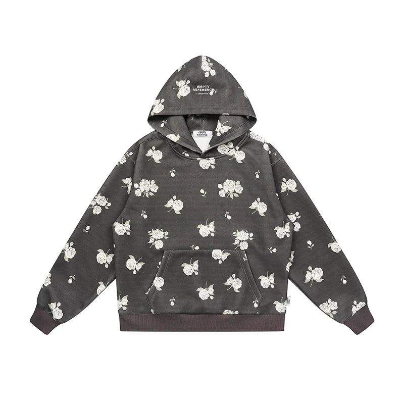 EMPTY REFERENCE Rose Flower Hoodie