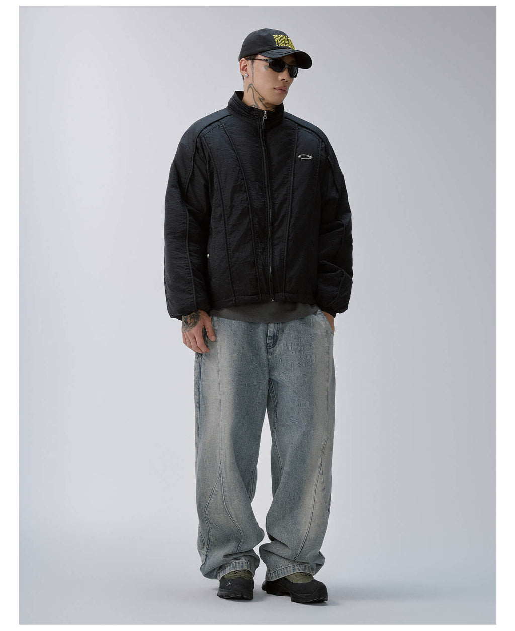 F2CE Panelled Padded Jacket
