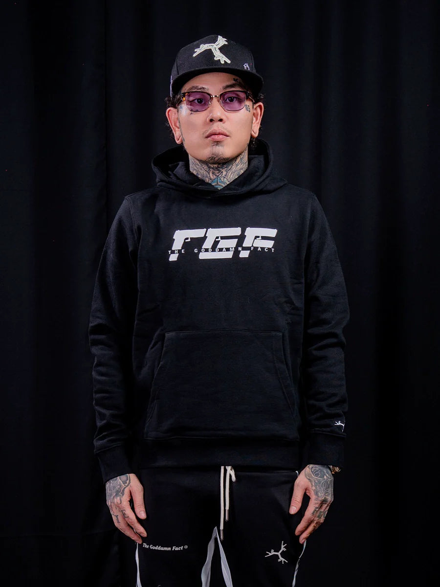 TGFCLUB TGF Logo Print Hoodie