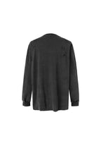 KARMANISTIC Standard Logo Washed Distressed Long Sleeve Tee