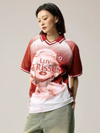 Remedy Luv & Kisses Soccer Jersey Polo Shirt
