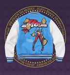 MEDM × JOJO Embroidered Patch Varsity Jacket