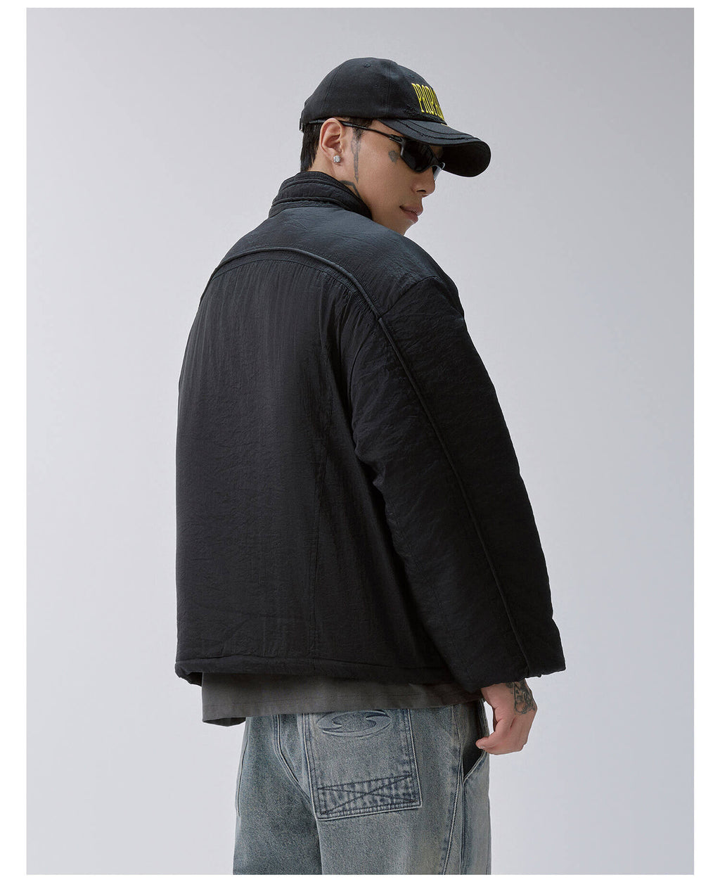 F2CE Panelled Padded Jacket