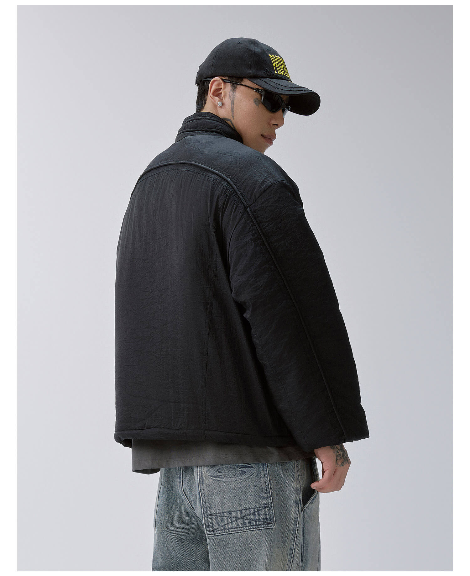 F2CE Panelled Padded Jacket