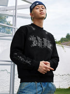 MEDM Floral Logo Embroidered Sweatshirt