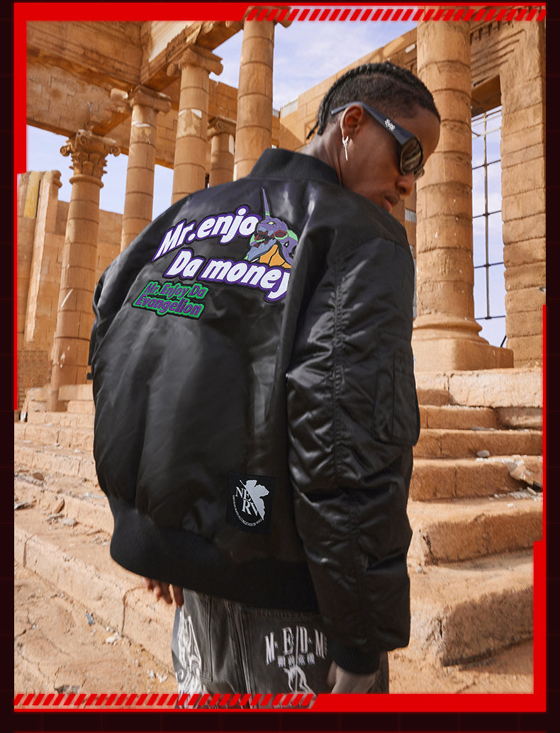 MEDM x EVA Unit-00, Unit-01, Unit-02 MA-1 Bomber Jacket