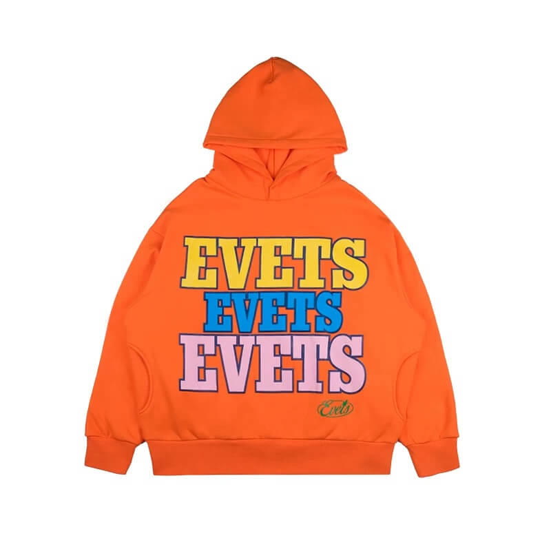 EVETS Foam Logo Graphic Hoodie