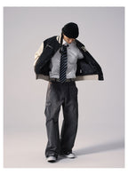 Remedy RMD Pearl Embroidered Leather Varsity Jacket
