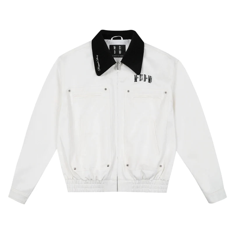 MEDM Studded Harrington Jacket