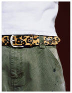 Remedy Star Studded Cowhide Leather Belt