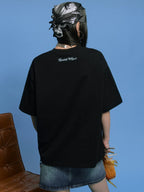 MEDM Sword and Rose Multicolor Diamond Tee