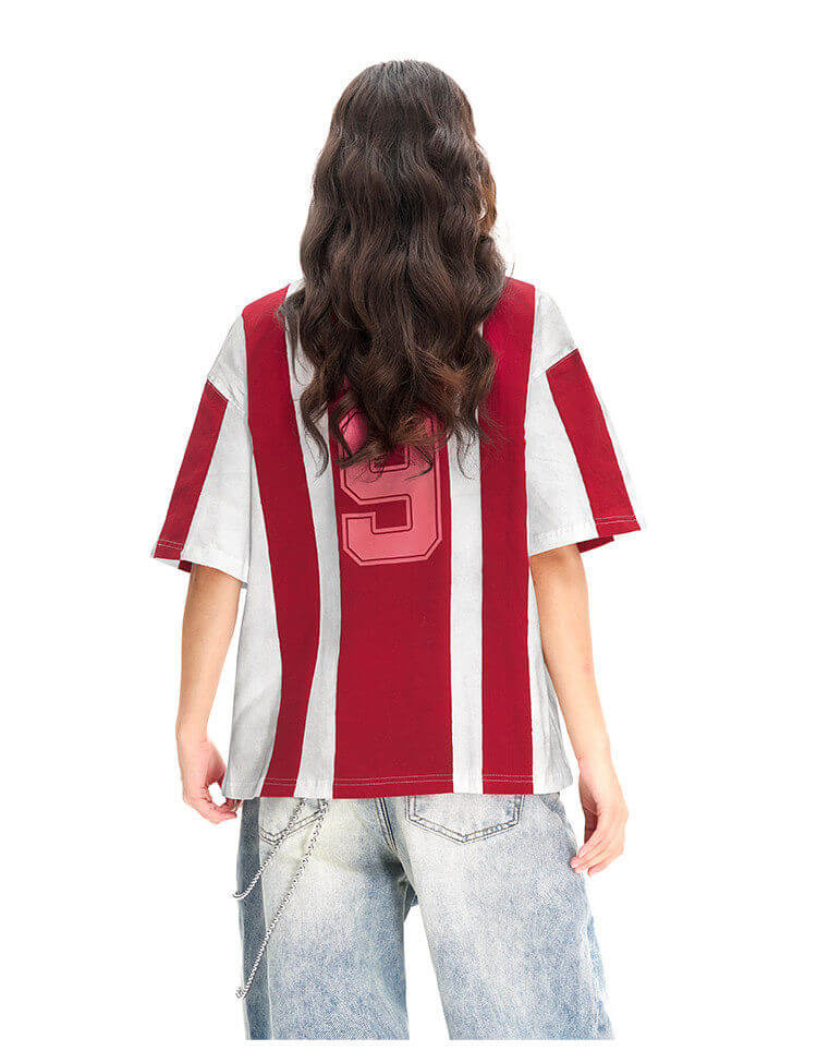 F3F Select Hand Painted Stripe Short Sleeve Soccer Tee