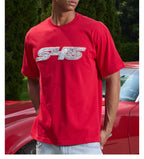 S45 Sequin Metal Logo Tee