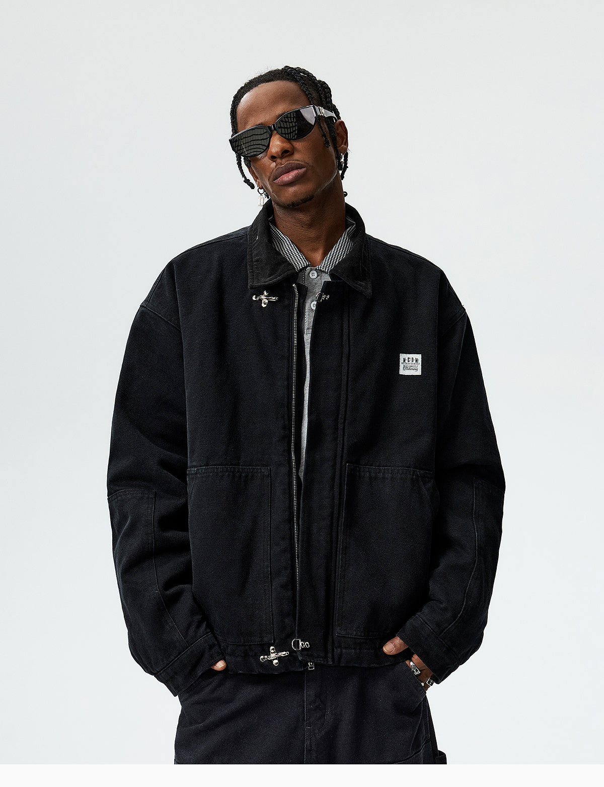 MEDM Camouflage Logo Patch Detroit Jacket