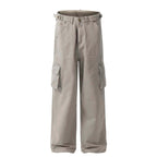F3F Select Light Gray Utility Cargo Pants