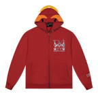 MEDM x EVA Unit-00, Unit-01, Unit-02 Mecha Design Zip-Up Hoodie