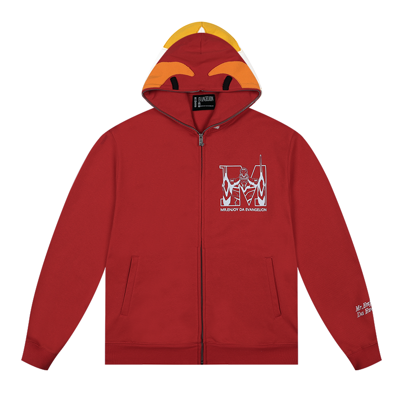 MEDM x EVA Unit-00, Unit-01, Unit-02 Mecha Design Zip-Up Hoodie