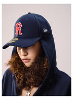 Remedy Baseball Cap Hood Zip Up Hoodie