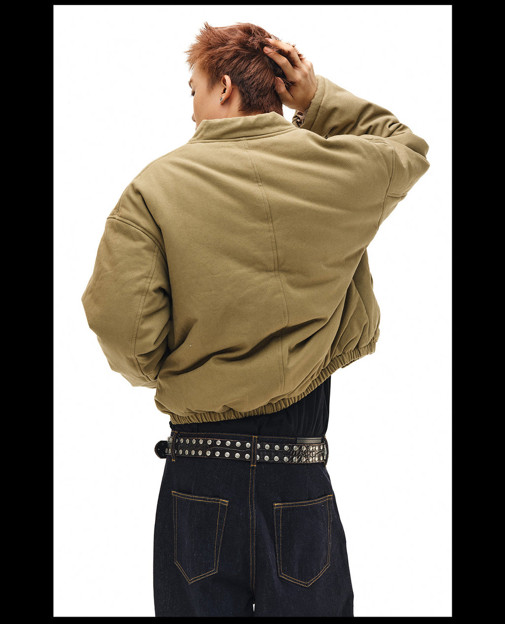 NOVACAM Canvas Puffer Short Work Jacket