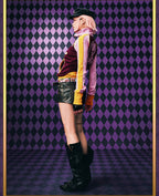 MEDM × JOJO Color Block High Neck Track Jacket