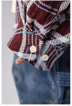 Remedy Wave Plaid Reversible Long Sleeve Shirt