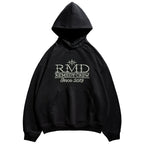 Remedy RMD Pearl Letter Embroidered Hoodie
